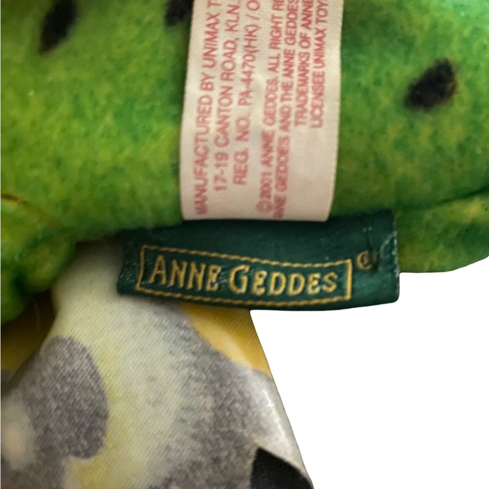 Anne Geddes 9" Realistic Butterfly Baby Doll Plush - Picture 4 of 4